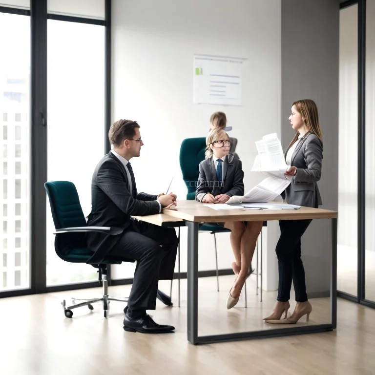 Beratungsgespräch zwischen Kunden und Immobilienjurist bei KaufNow in Zürich